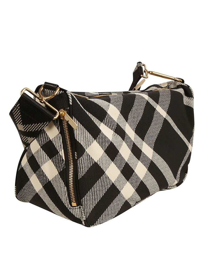 Burberry Check Pattern Shoulder Bag
