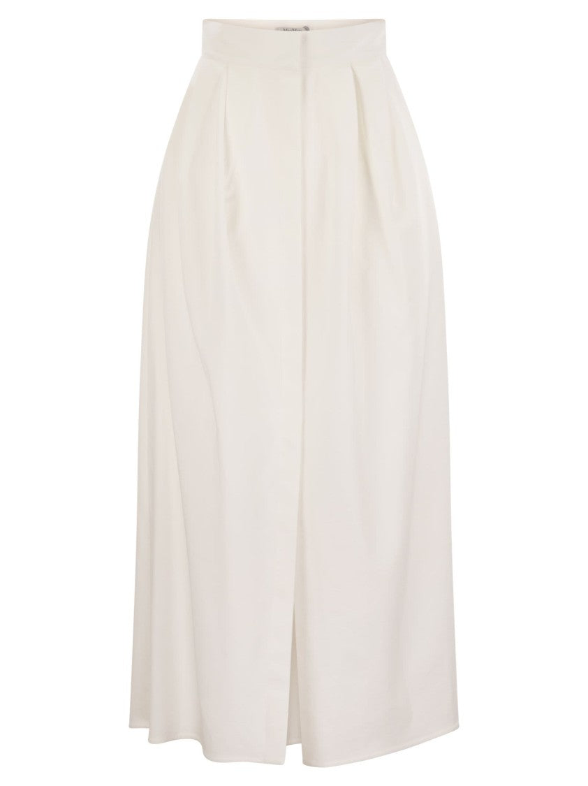Max Mara Alcade1234 - Wide Gabardine Skirt