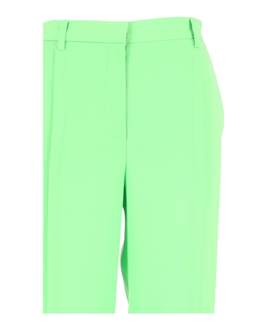 Versace Pleated Wide Leg Pants