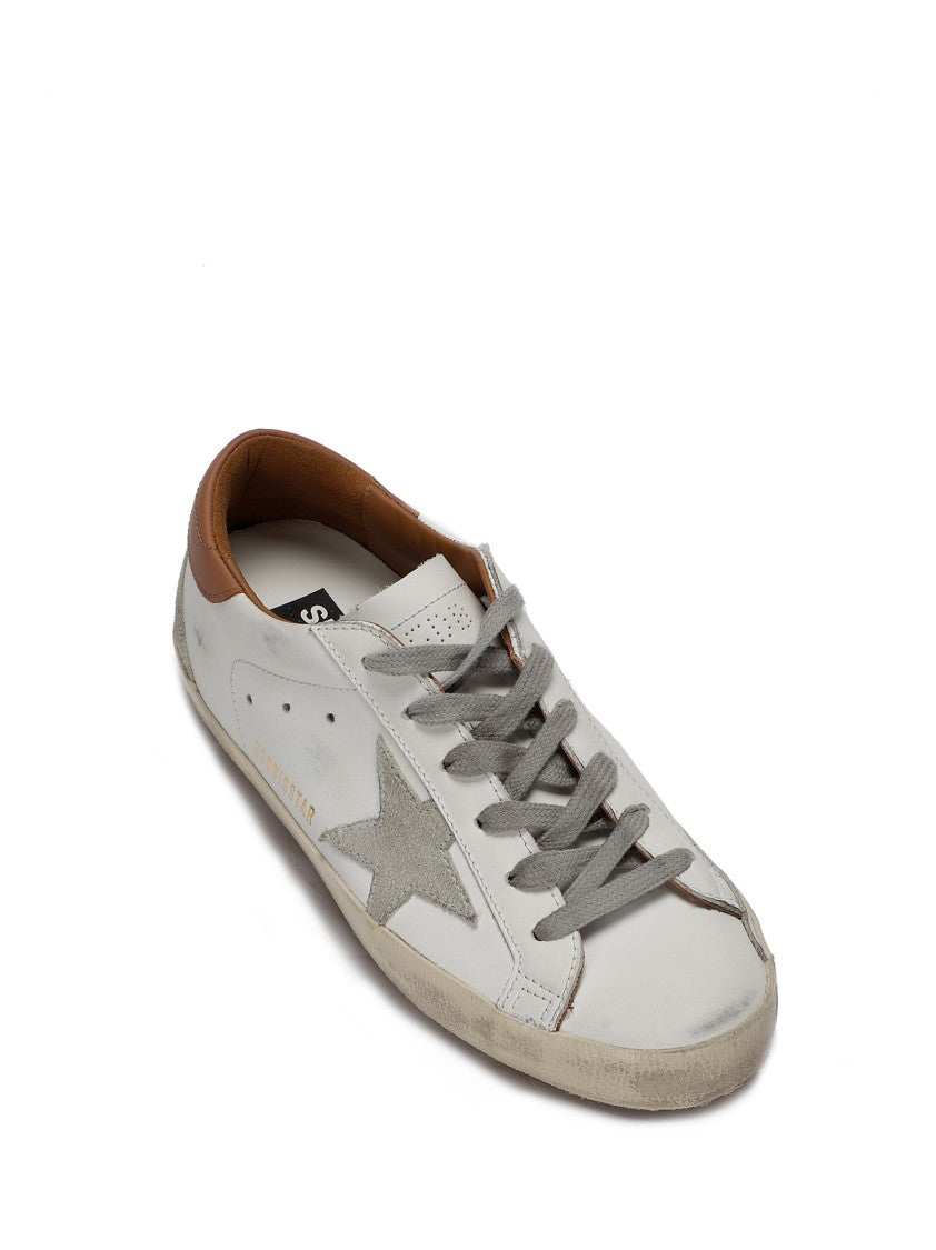 Golden Goose White Super-Star Sneakers