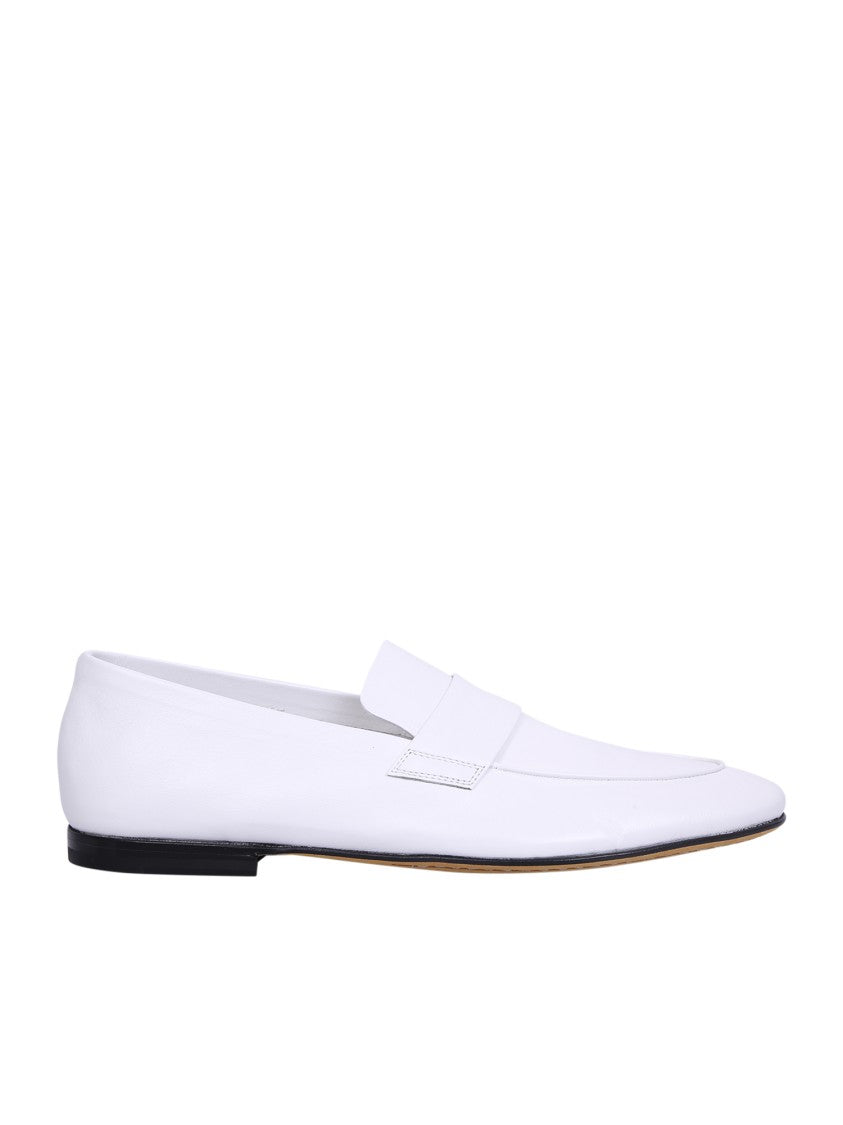 Officine Creative White Leather Loafers