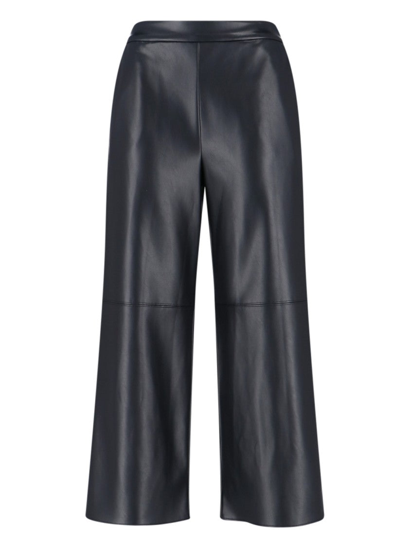 Max Mara Straight-Leg Pants With Visible Stitching