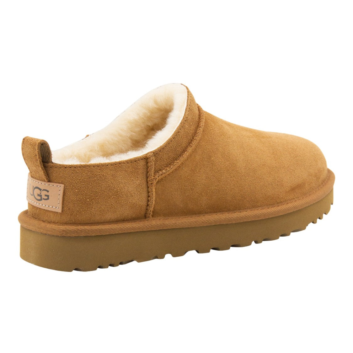 Ugg Slip-On Suede Boots With Plush Interior