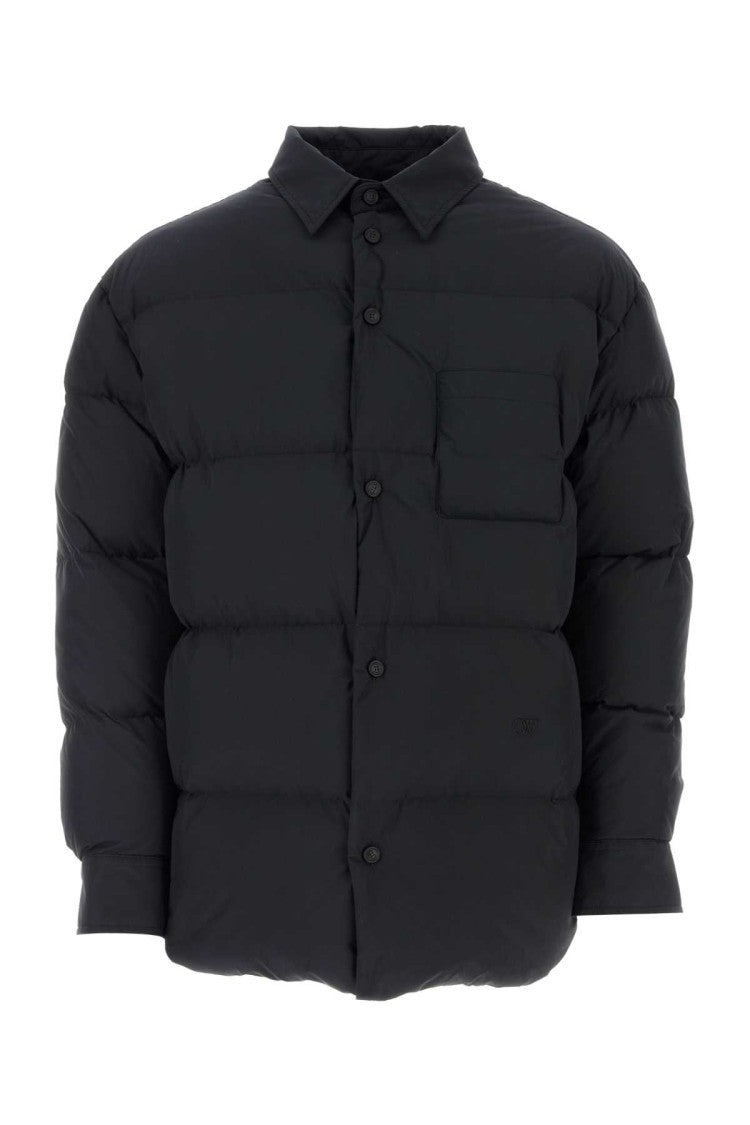 Off-White Black Polyester Down Jacket