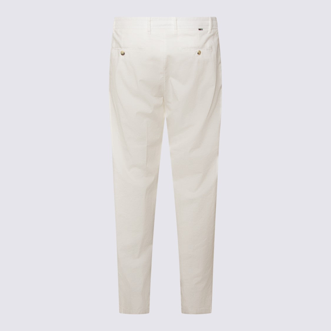 Canali Slim Tapered Trousers With Drawstring Waist And Pockets