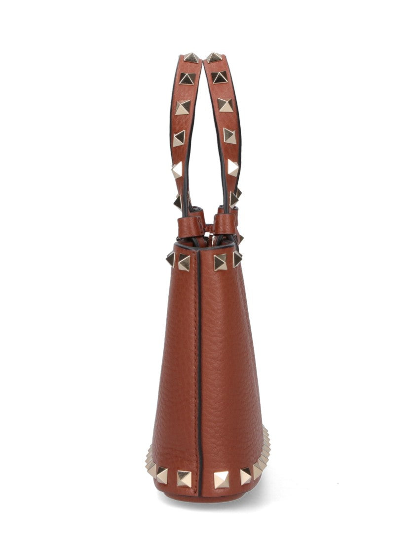 Valentino Garavani Rockstud Mini Bag – Brown