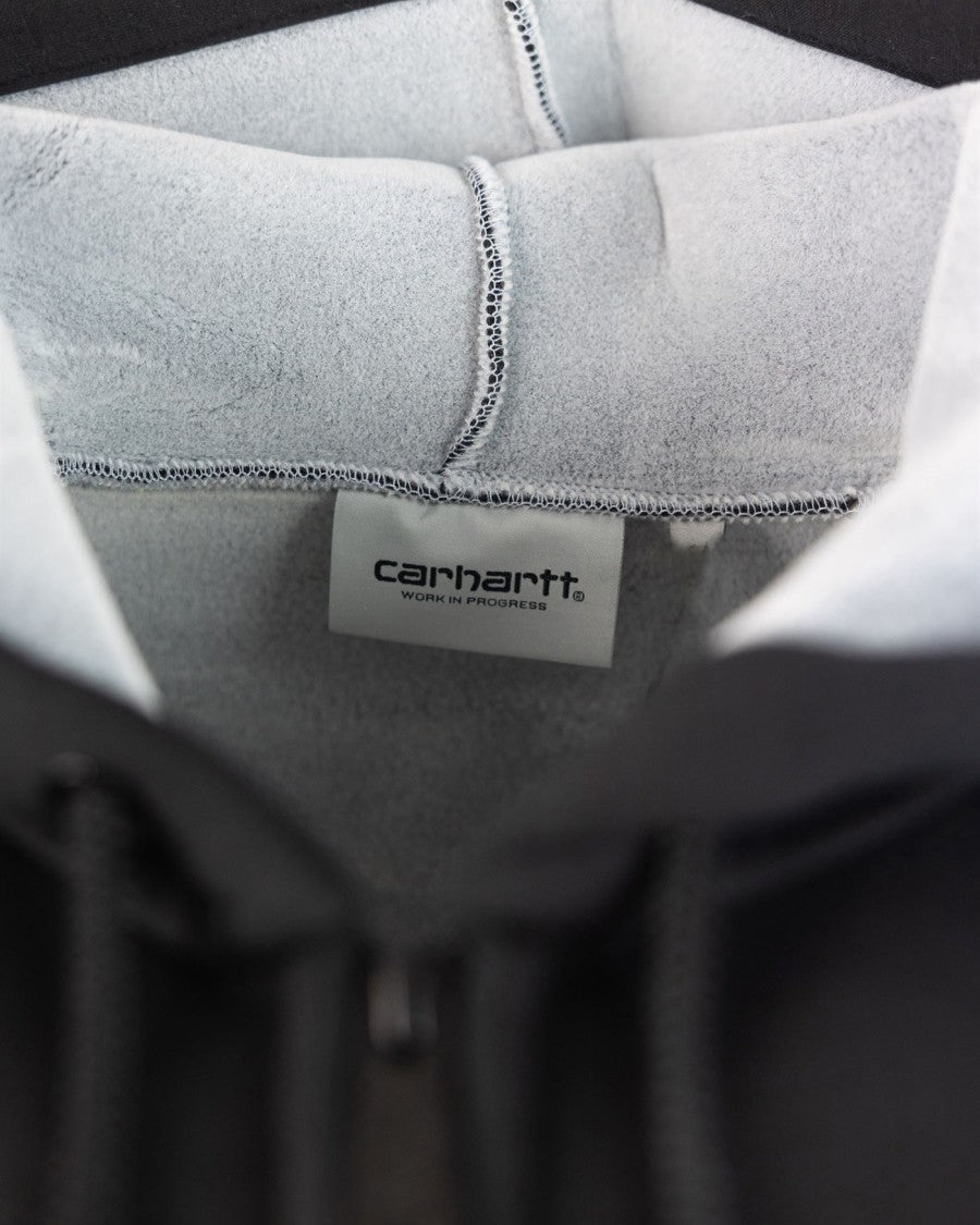 Carhartt Wip Hooded Jacket In Heavy Cotton-Polyester Blend With Square Label