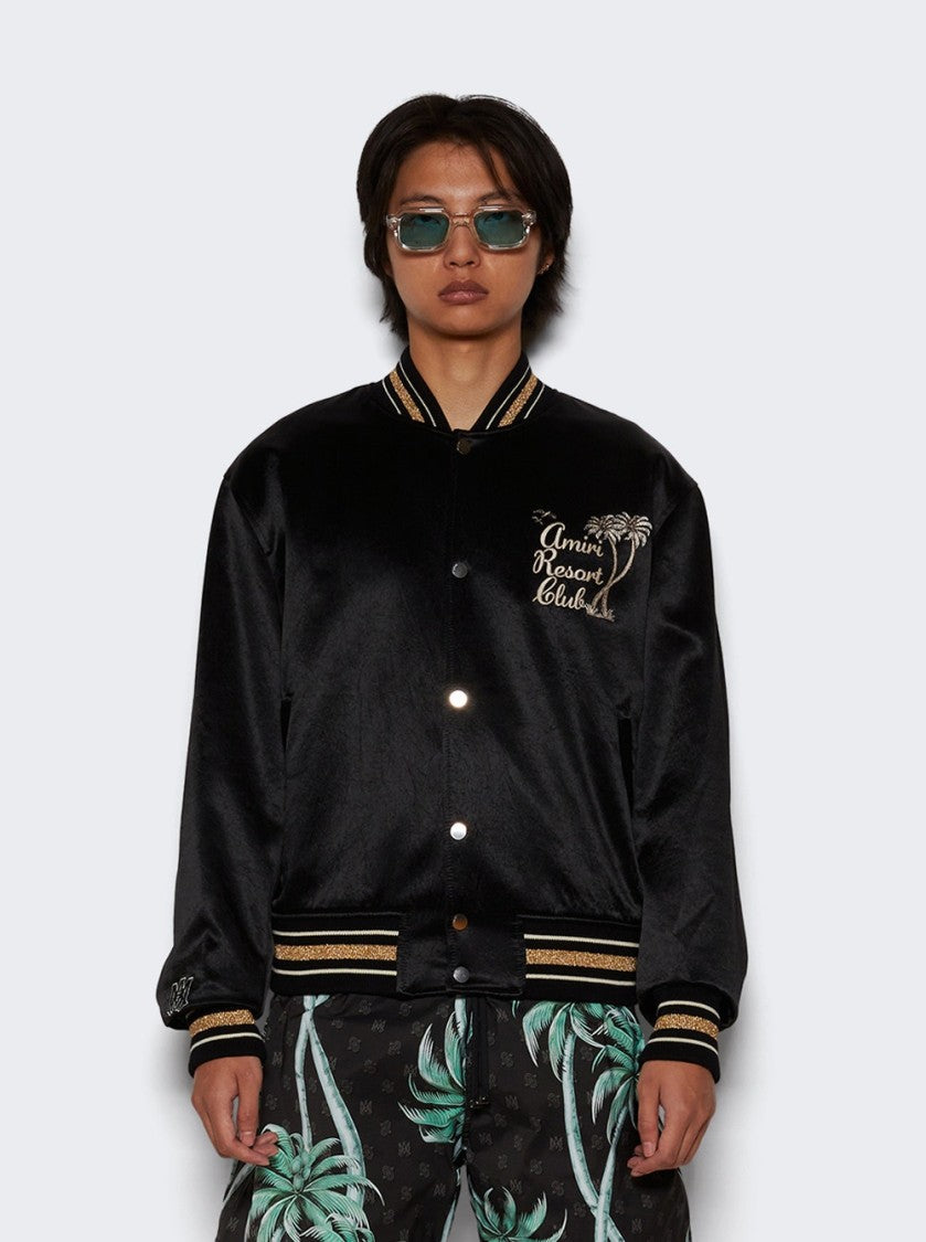 Amiri Resort Club Souvenir Jacket Black