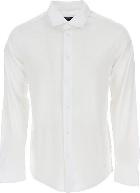 Emporio Armani White Long Sleeve Shirt