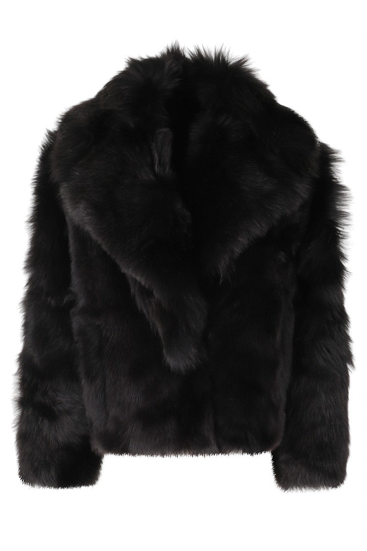 Blancha Chocolate Toscana Shearling Jacket