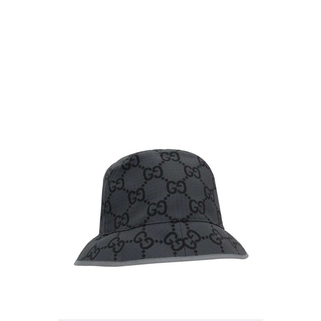 Gucci Gucci Logo Nylon Cloche Hat