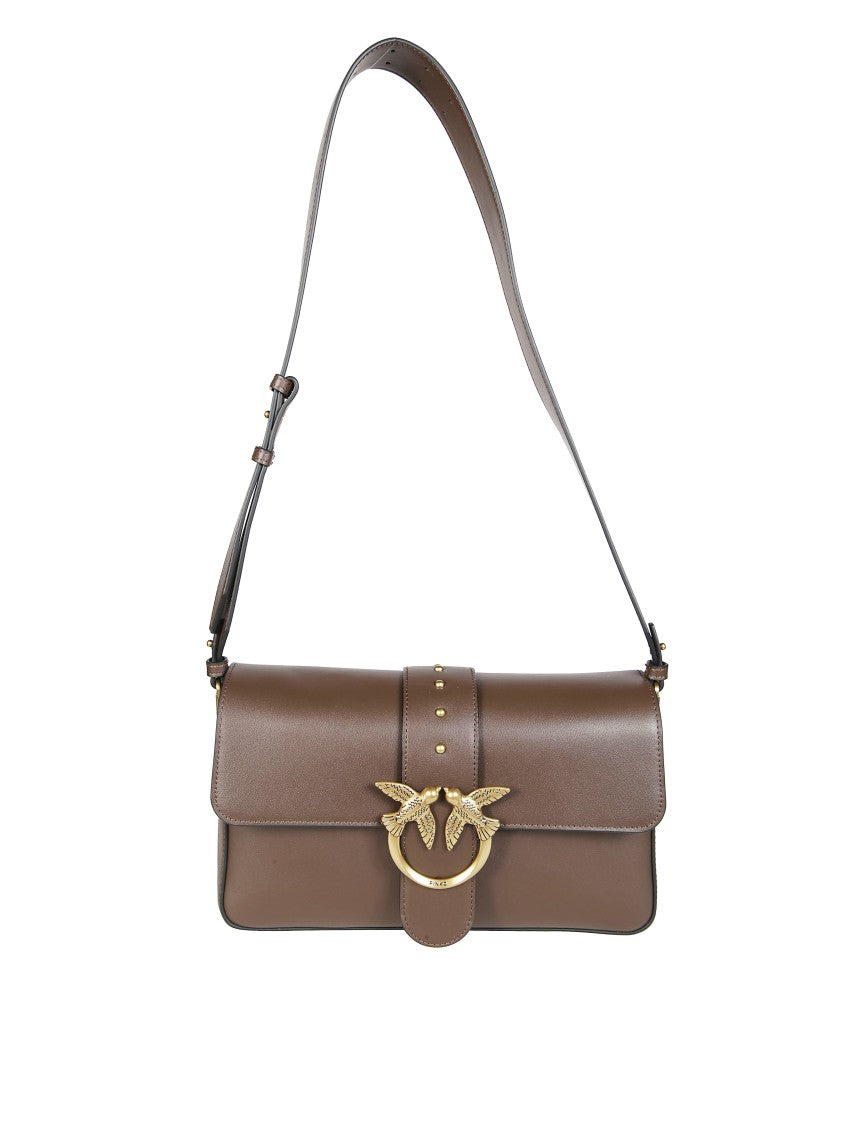 Pinko Love One Classic Slouchy Shoulder Bag