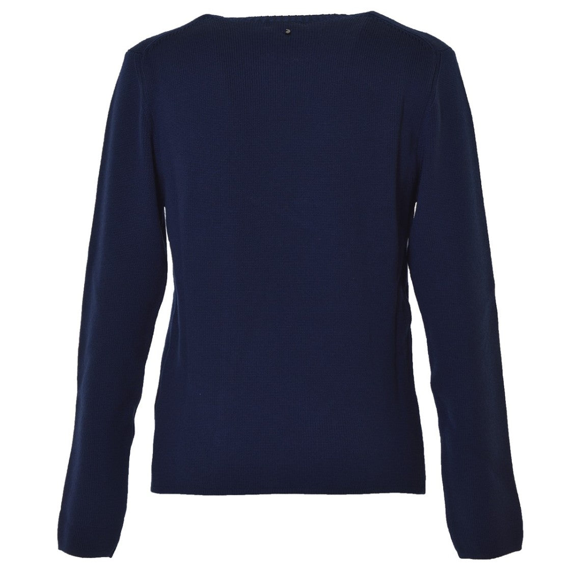 Etro Blue Wool Crewneck Sweater With Logo