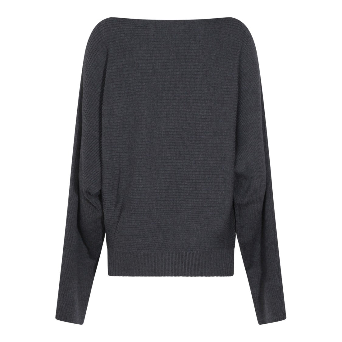Aya Muse Relaxed Fit Black Sweater