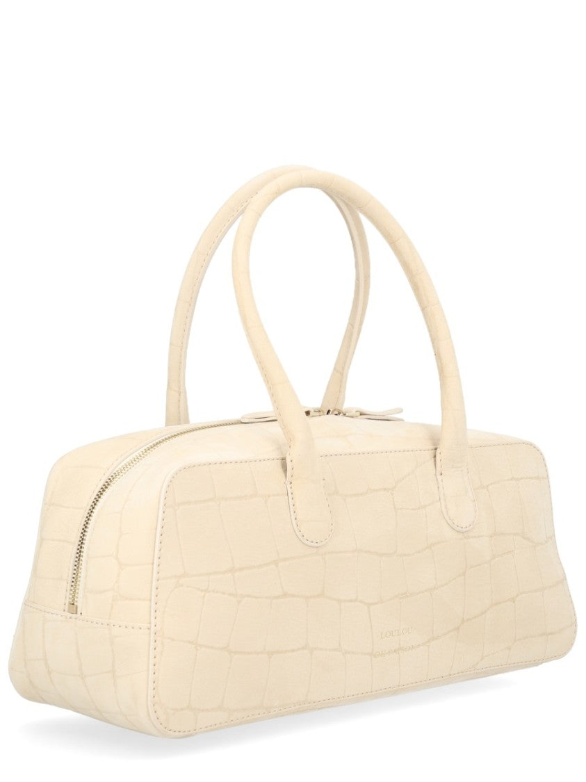 Loulou De Saison Neutrals Mawi Mini Elongated Tote Bag