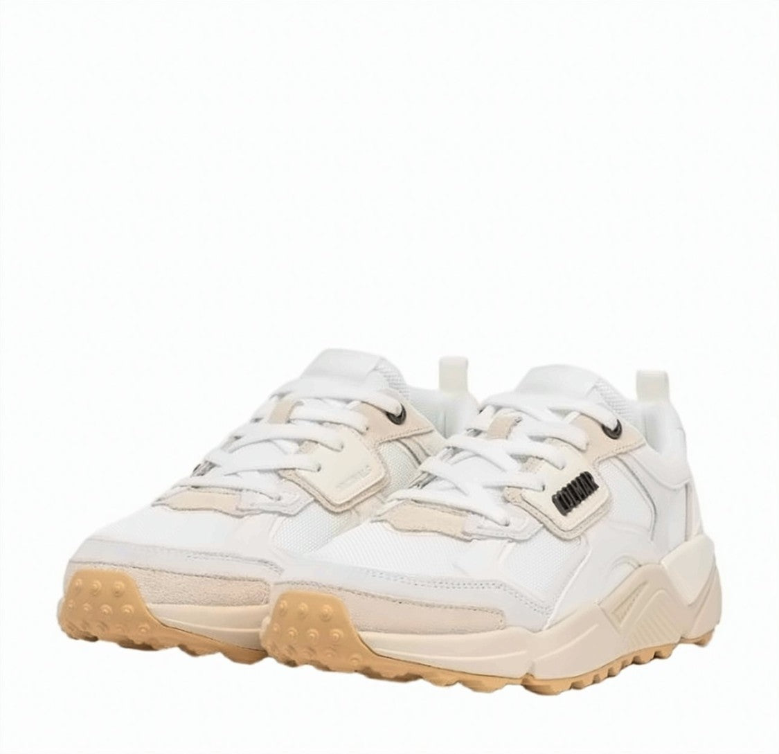 Colmar White Refuge Suede Panel Sneakers