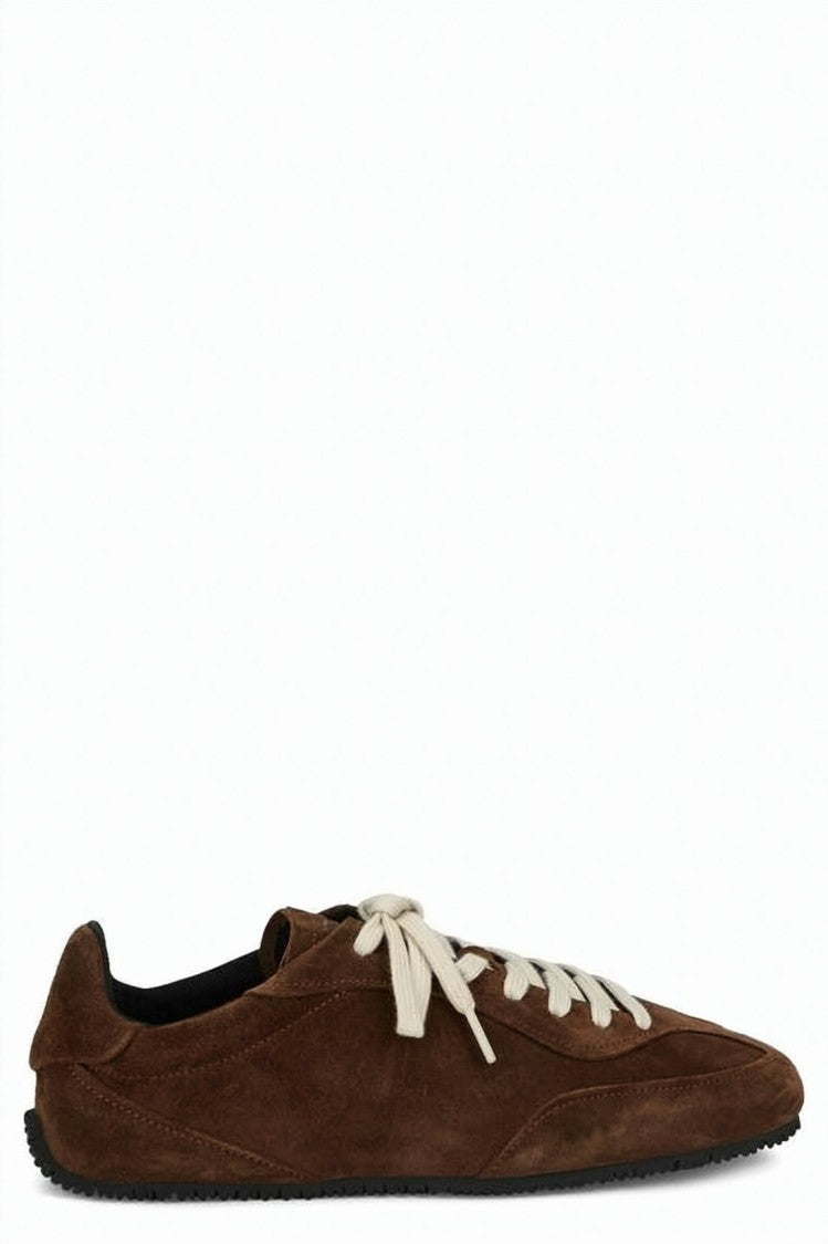 Axel Arigato Suede Low-Profile Sneakers With Textured Rubber Sole