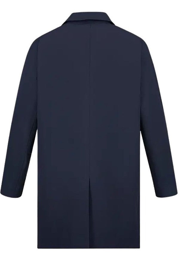 Boss Blue Roll Collar Jacket