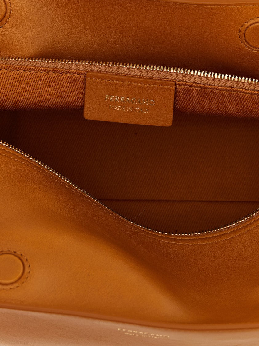 Ferragamo ' (S)' Shoulder Bag