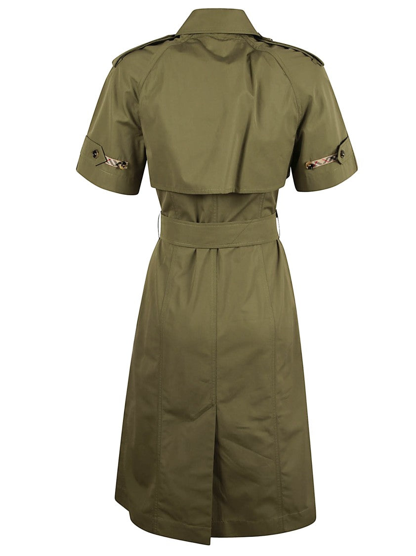Burberry Structured Trench Coat-Inspired Dress