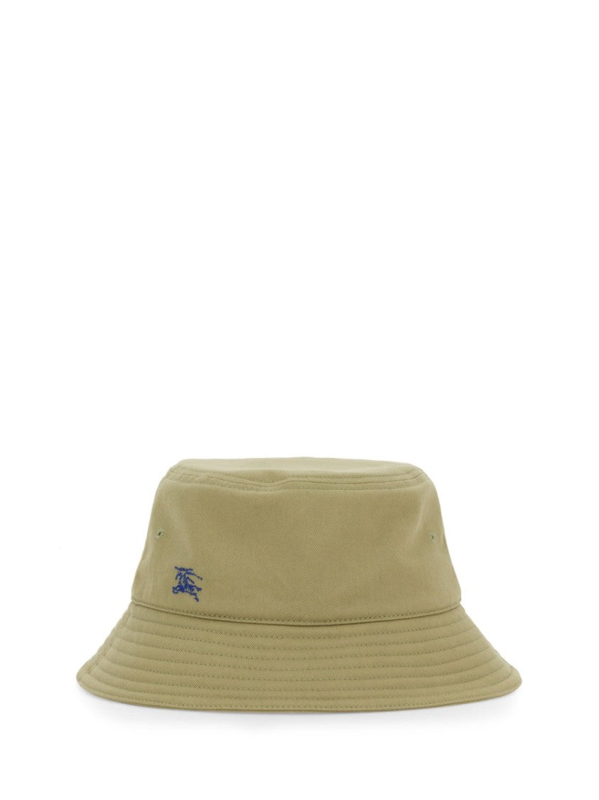 Burberry Wide Brim Cotton Bucket Hat