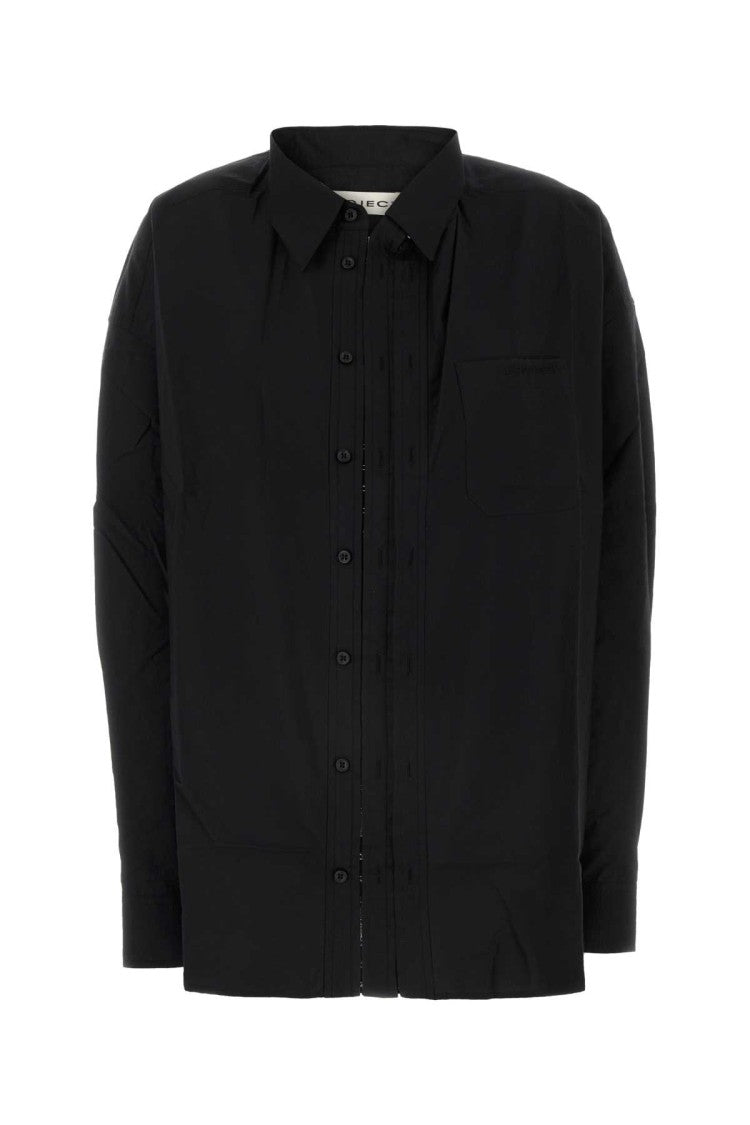Y/Project Black Poplin Oversize Shirt