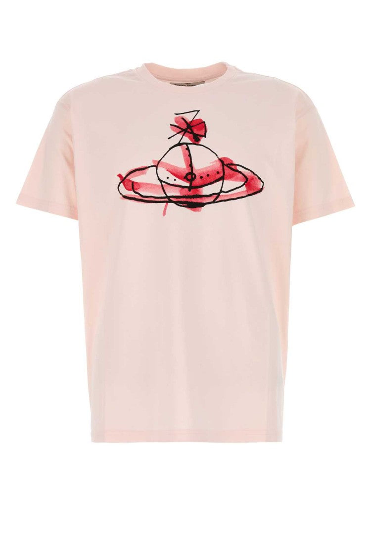 Vivienne Westwood Pastel Pink Cotton T-Shirt
