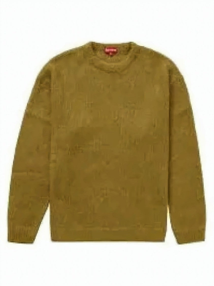 Acne Studios Classic Crewneck Sweater With Textured Knit Fabric