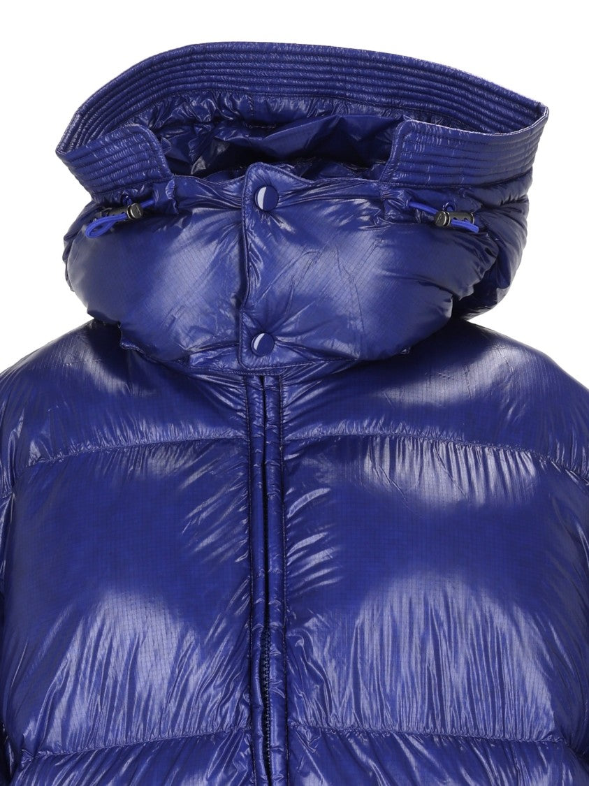 Diesel W-Rolfys-Wrd-Bkcp High-Collar Quilted Down Jacket