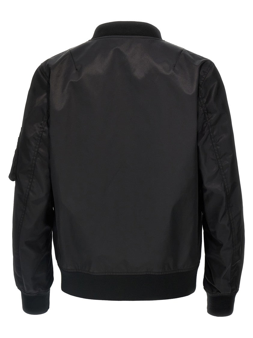 Valentino Garavani Technical Fabric Bomber Jacket
