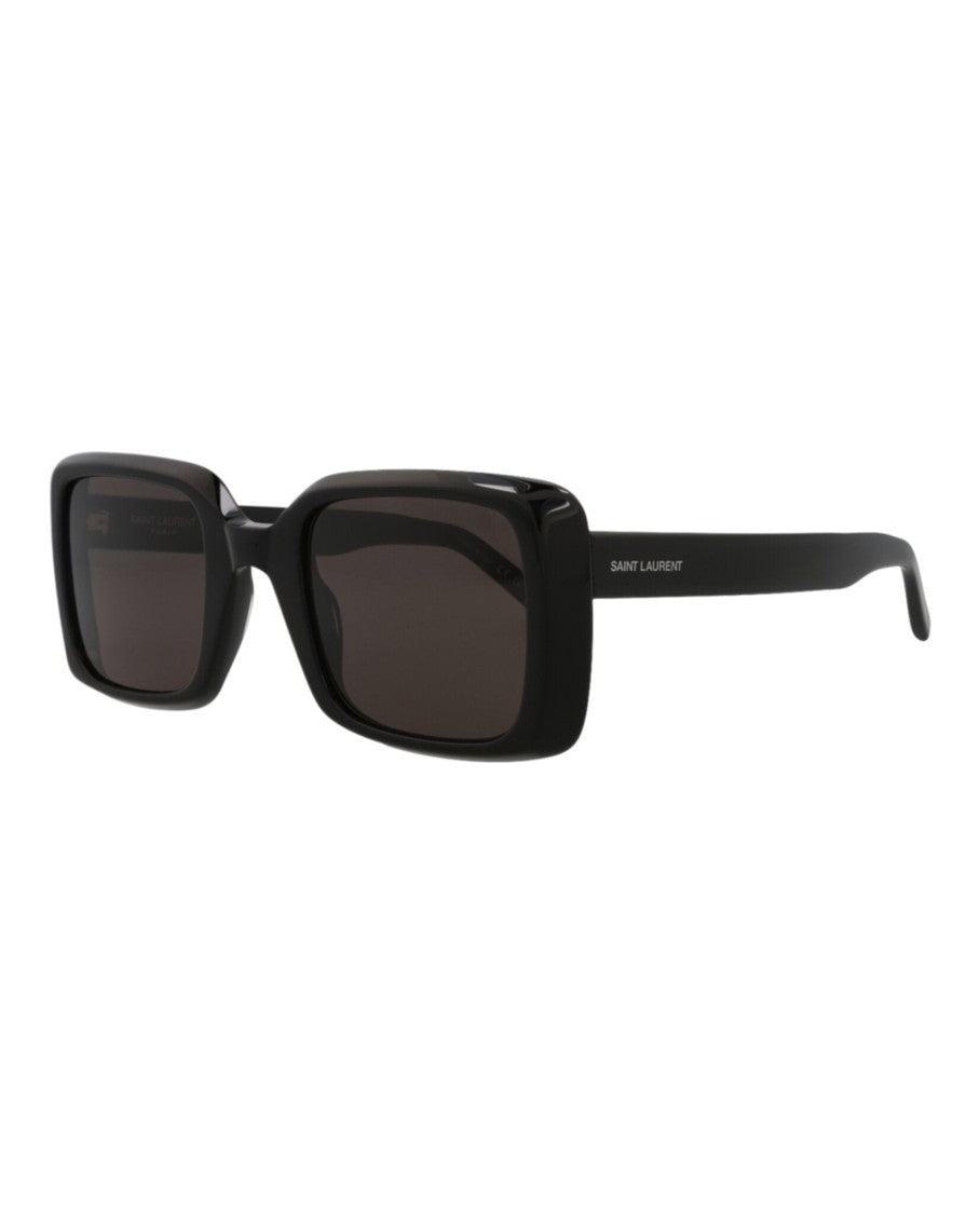 Saint Laurent Square-Frame Acetate Sunglasses