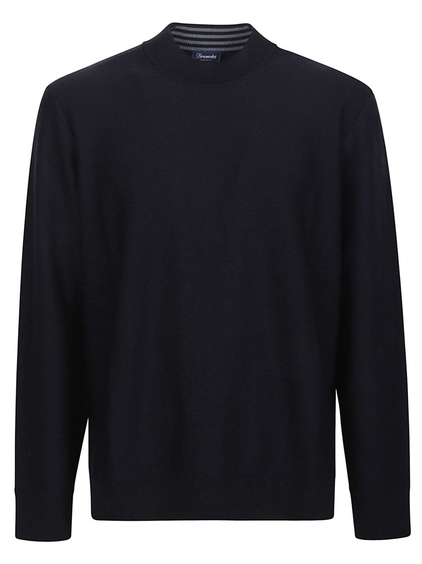 Drumohr Round Neck Fine Merino Sweater