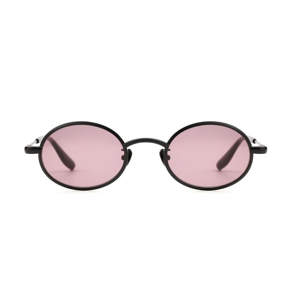 Projekt Produkt P11 Clcc7 Satin Black Titanium Oval Sunglasses