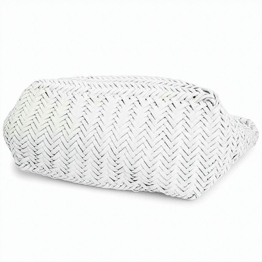Dragon Diffusion Woven Calf Leather Shoulder Bag
