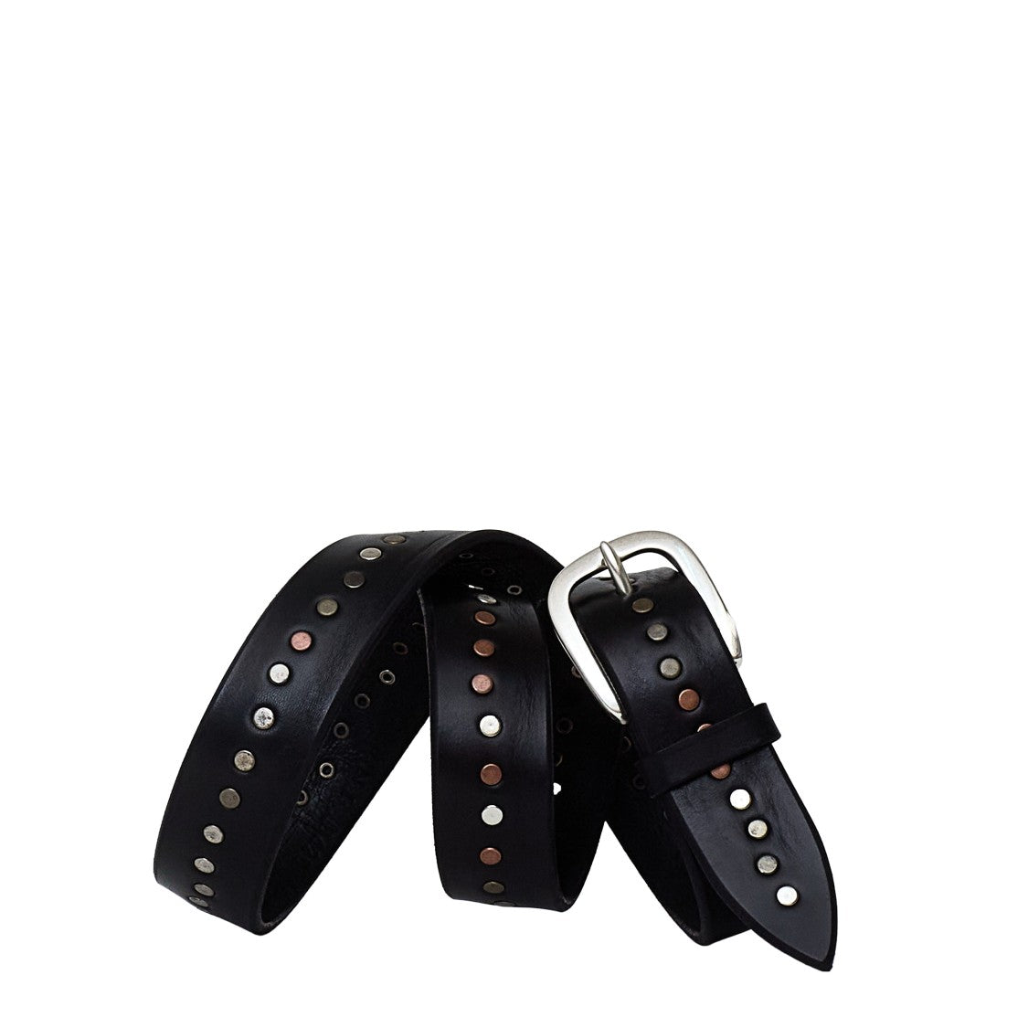 Orciani Bull Soft Studded Leather Belt