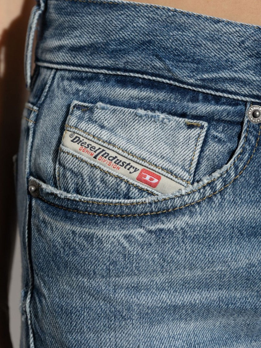 Diesel Wide-Leg Denim Jeans