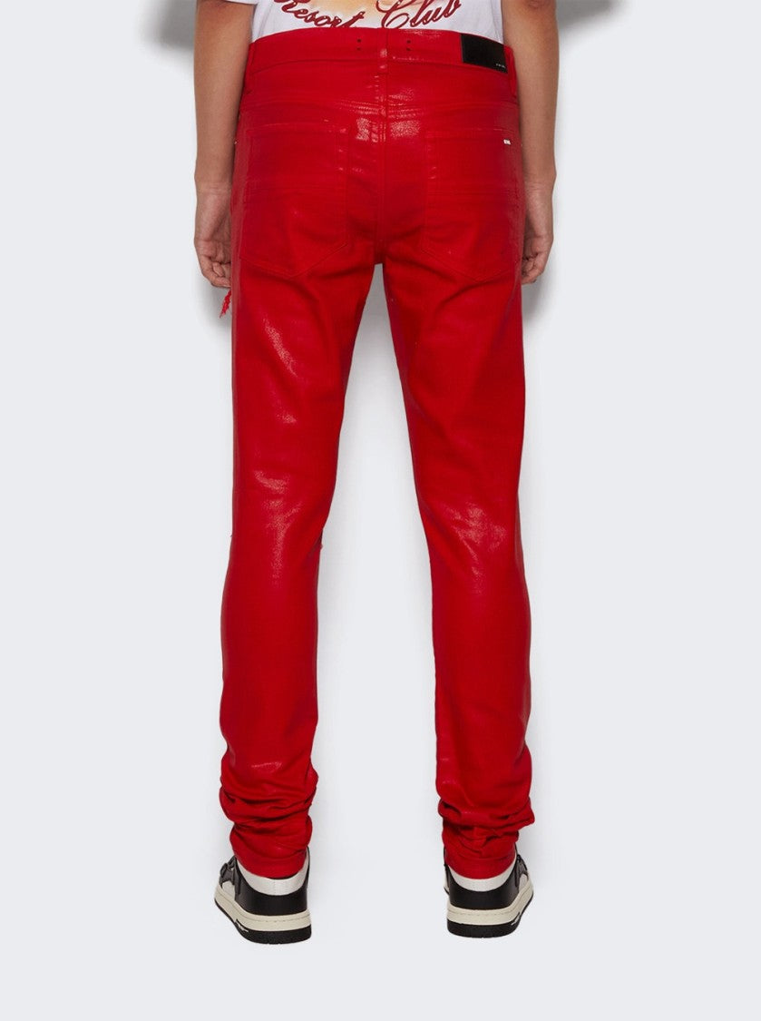 Amiri Wax Mx1 Jean Red