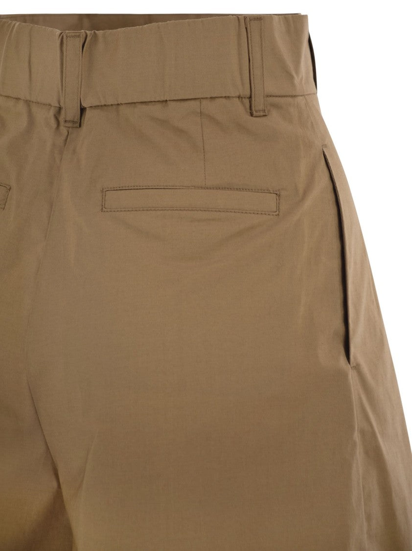 Herno Stretch Cotton Bermuda Shorts