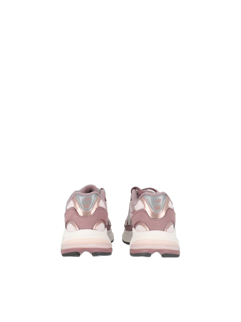 New Balance Pink Salt Synthetic Nubuck Mesh Sneakers