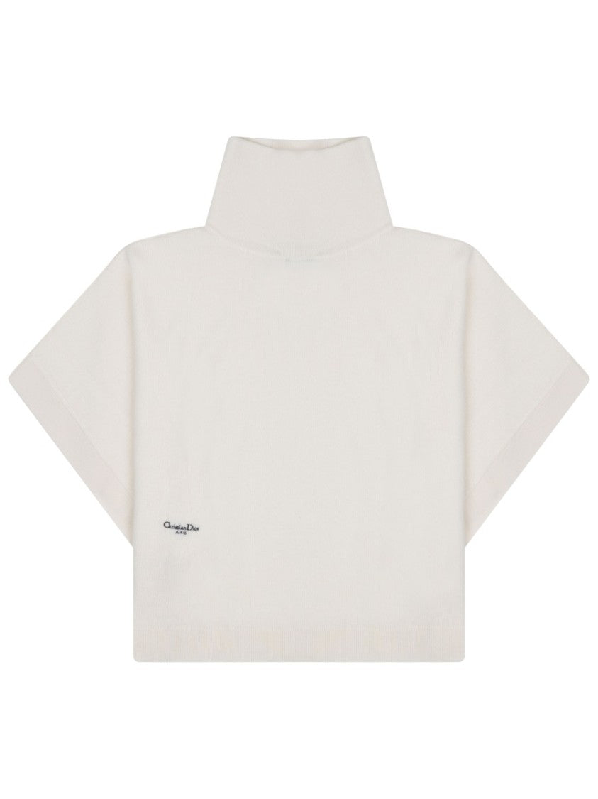 Dior Black Turtleneck Virgin Wool Sweater