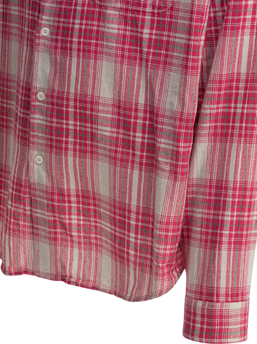 Thisisneverthat® Plaid Check Shirt With Classic Collar