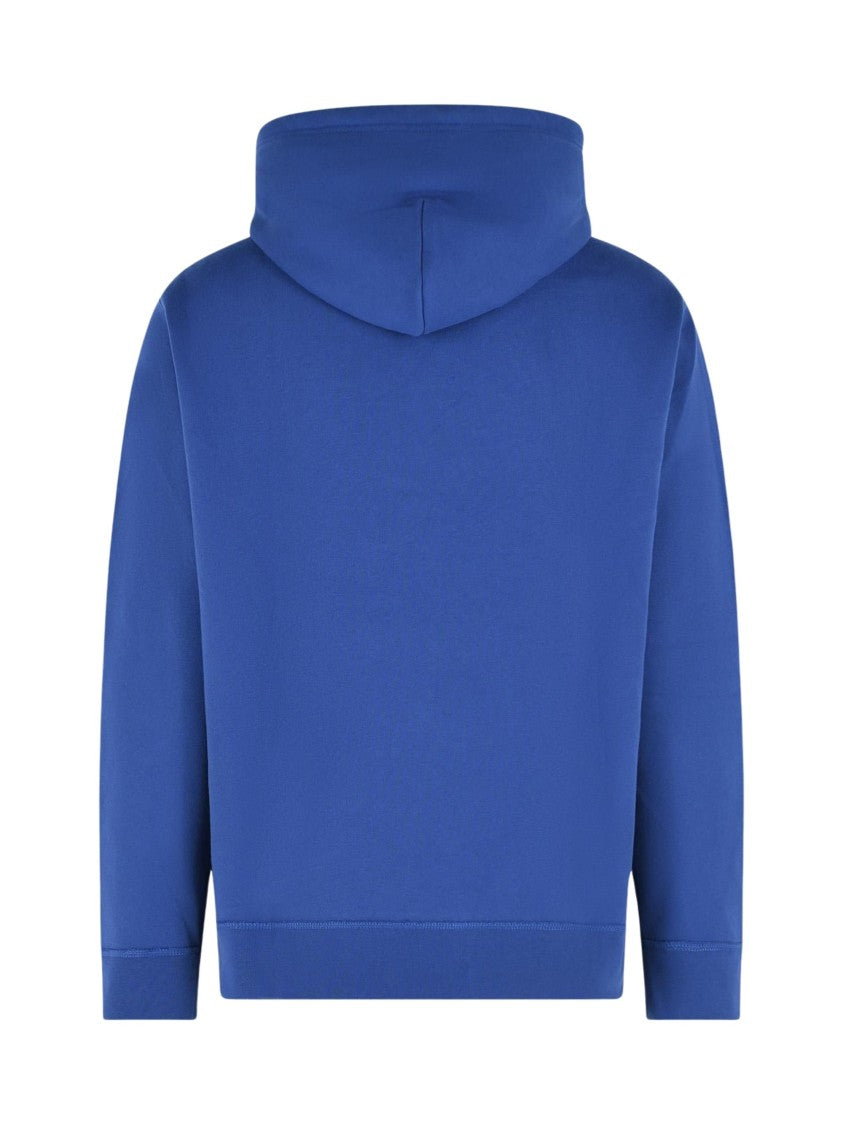 Polo Ralph Lauren Drawstring Hoodie With Logo Embroidery And Kangaroo Pocket