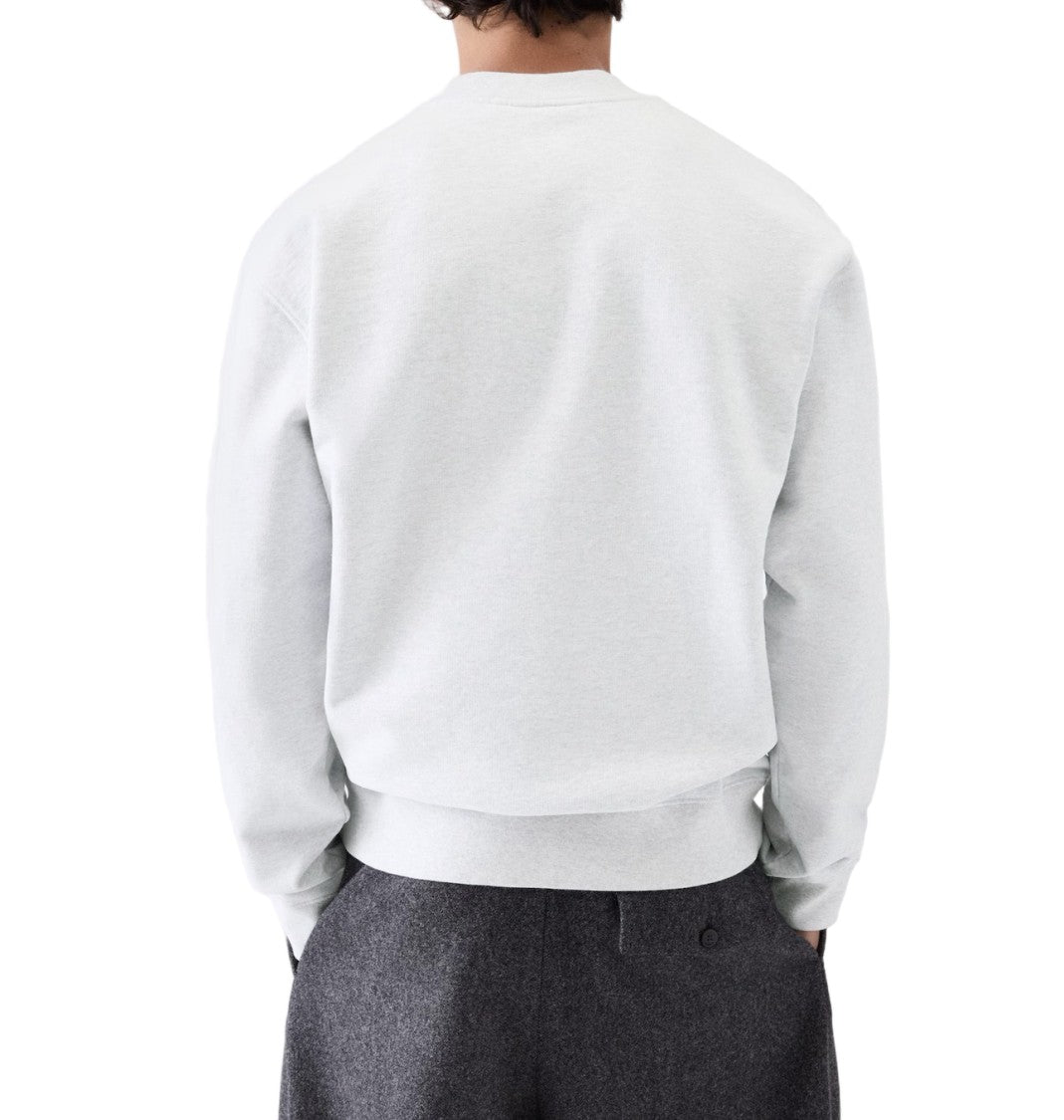 Jacquemus Soft-Cut Sweatshirt With Gros-Grain Logo Detail
