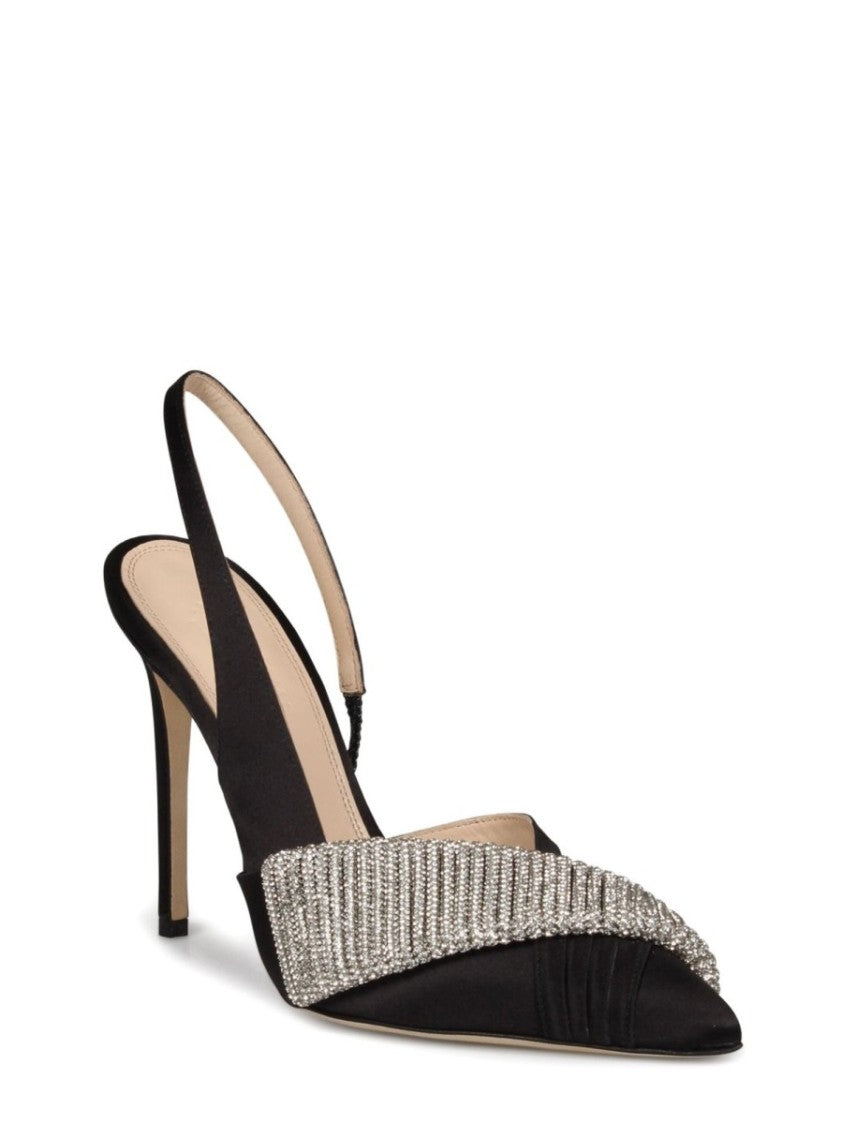 Hibourama Pointed Toe Slingback Pump