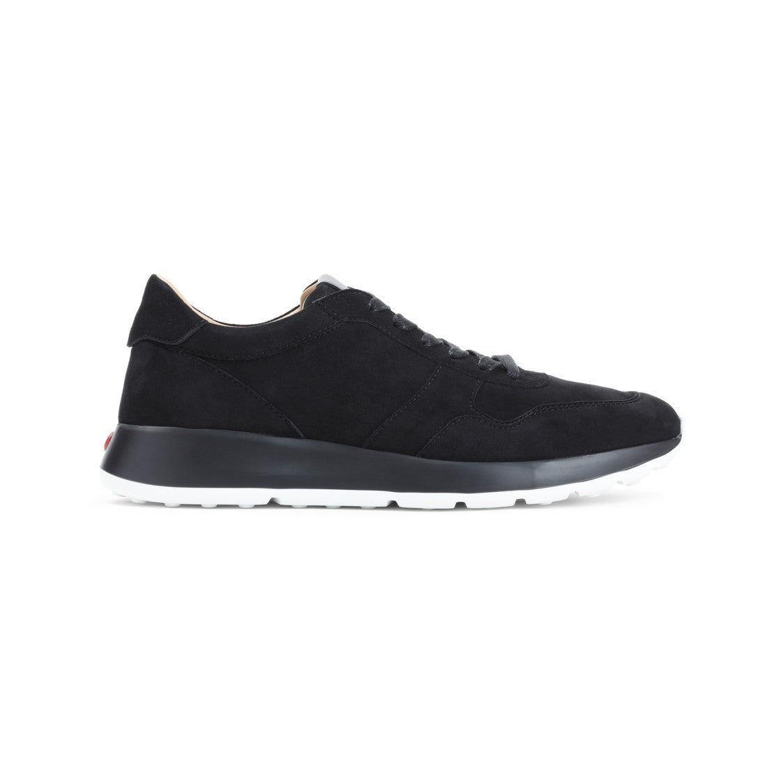 Tod's Black Suede Low-Top Sneakers