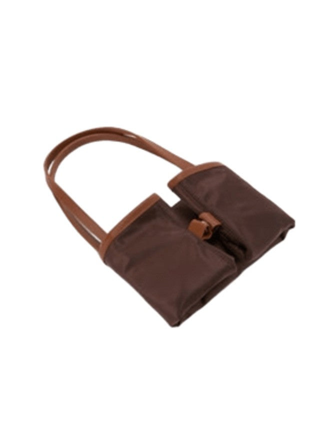Mc2 Saint Barth Structured Medium City Bag With Embroidered Logo