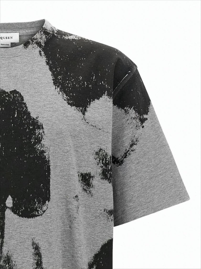 Alexander Mcqueen Graphic Skull Print Short-Sleeve T-Shirt