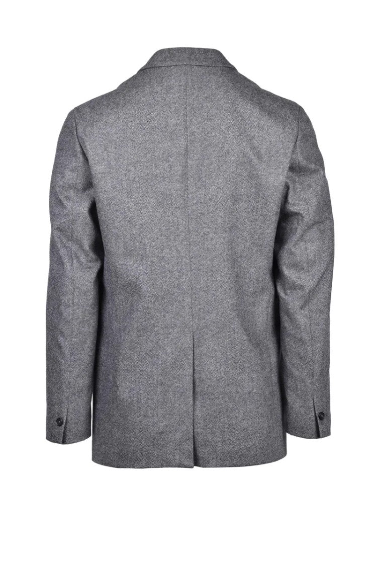 Pt Torino Rounded Jacket - Grey