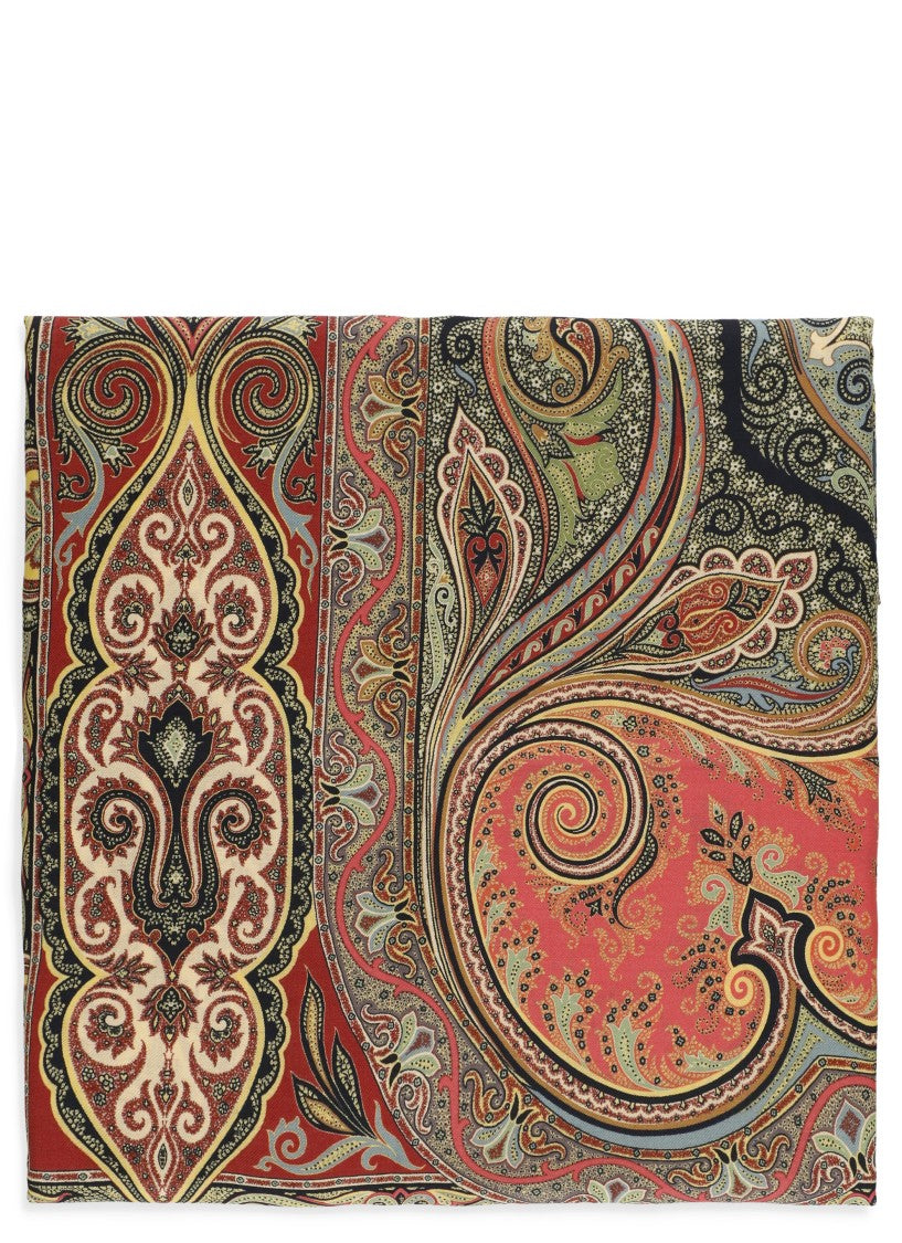 Etro Multicolor Cashmere And Silk Stole