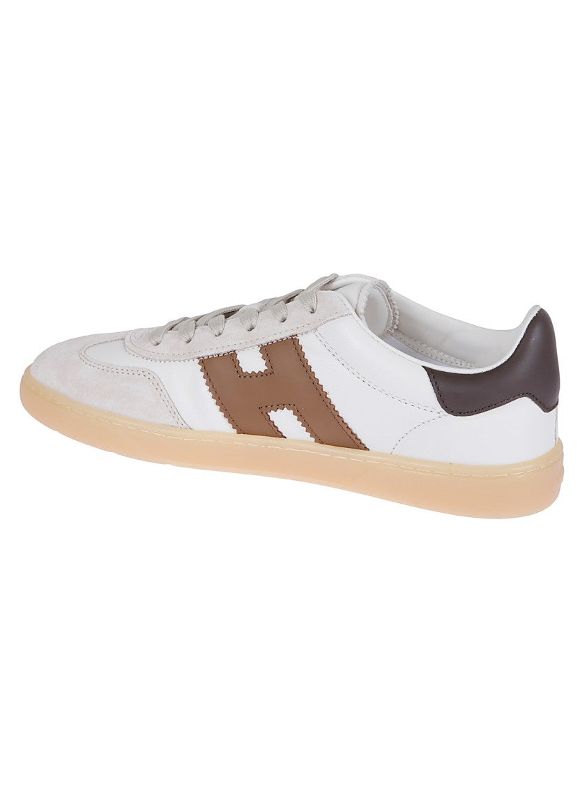Hogan Butter Suede Low-Top Sneakers With Memory Foam Comfort